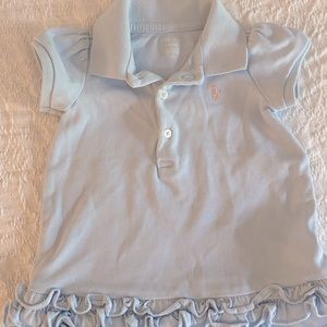 Ralph Lauren baby girl ruffled dress with bloomer